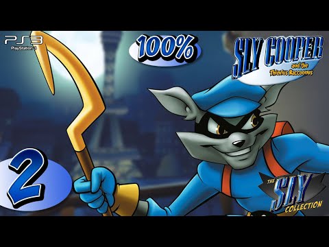 Sly Cooper and the Thievius Raccoonus (PS3) - 720p60 HD 100% Walkthrough Ep. 2 - Sunset Snake Eyes