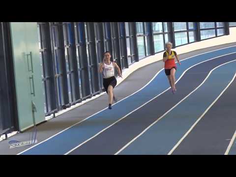 200m – Finale 2 – F45 – Championnat LIFA Master Indoor 12/01/2019 – Eaubonne