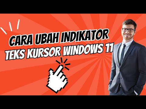 CARA MENGUBAH INDIKATOR TEKS KURSOR WINDOWS 11#windows11 #microsoft #windows