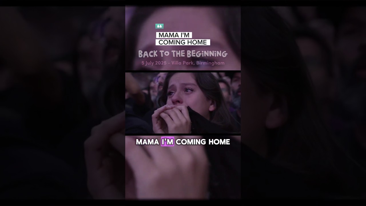 Ozzy Osbourne's Mama I'm Coming Home | Back to the Beginning 2025