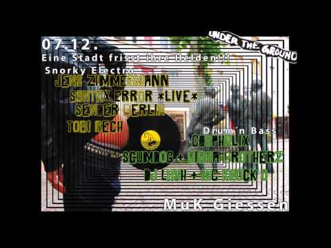 Syntax Error Live - Eine Stadt frisst ihre Helden! presented by UNDERtheGROUND at MuK Giessen