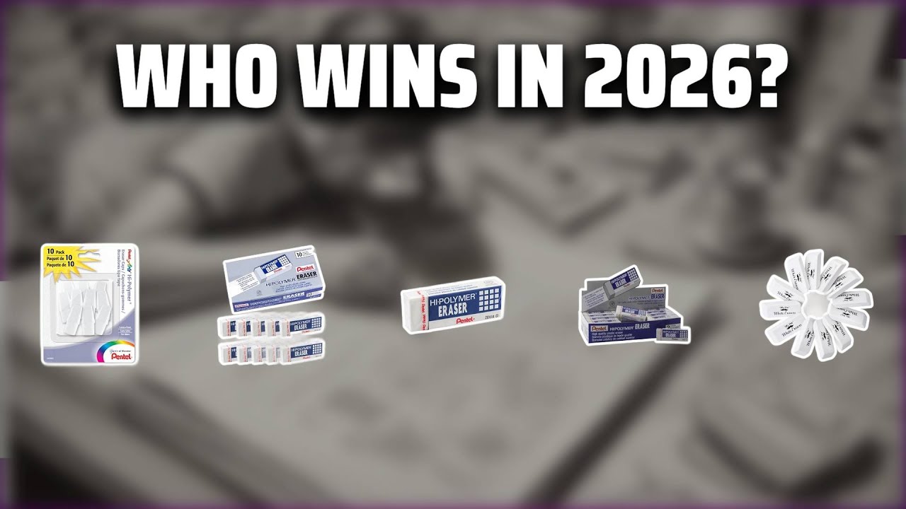 The Top 5 Best White Hi Polymer Eraser in 2026 - Must Watch Before Buying!