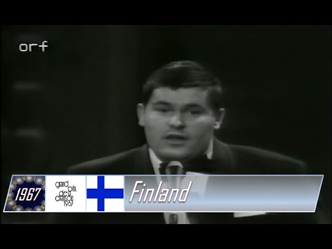 eurovision 1967 Finland 🇫🇮 Fredi - Varjoon suojaan