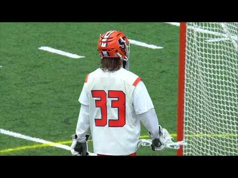 Liam Entenmann vs. Drake Porter - Save Edit - Notre Dame vs. Syracuse lacrosse - 4/3/2021
