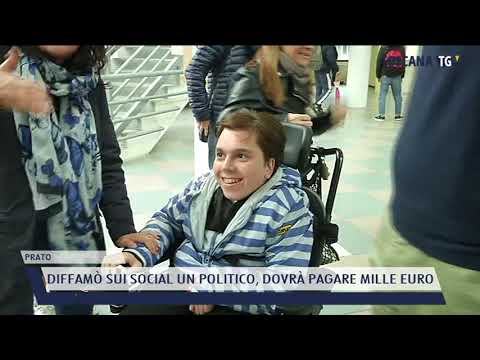 2021-09-13 PRATO - DIFFAMÒ SUI SOCIAL UN POLITICO, DOVRÀ PAGARE MILLE EURO