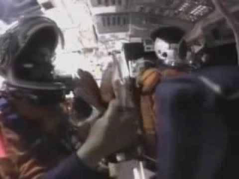 Space Shuttle Columbia Cockpit Footage