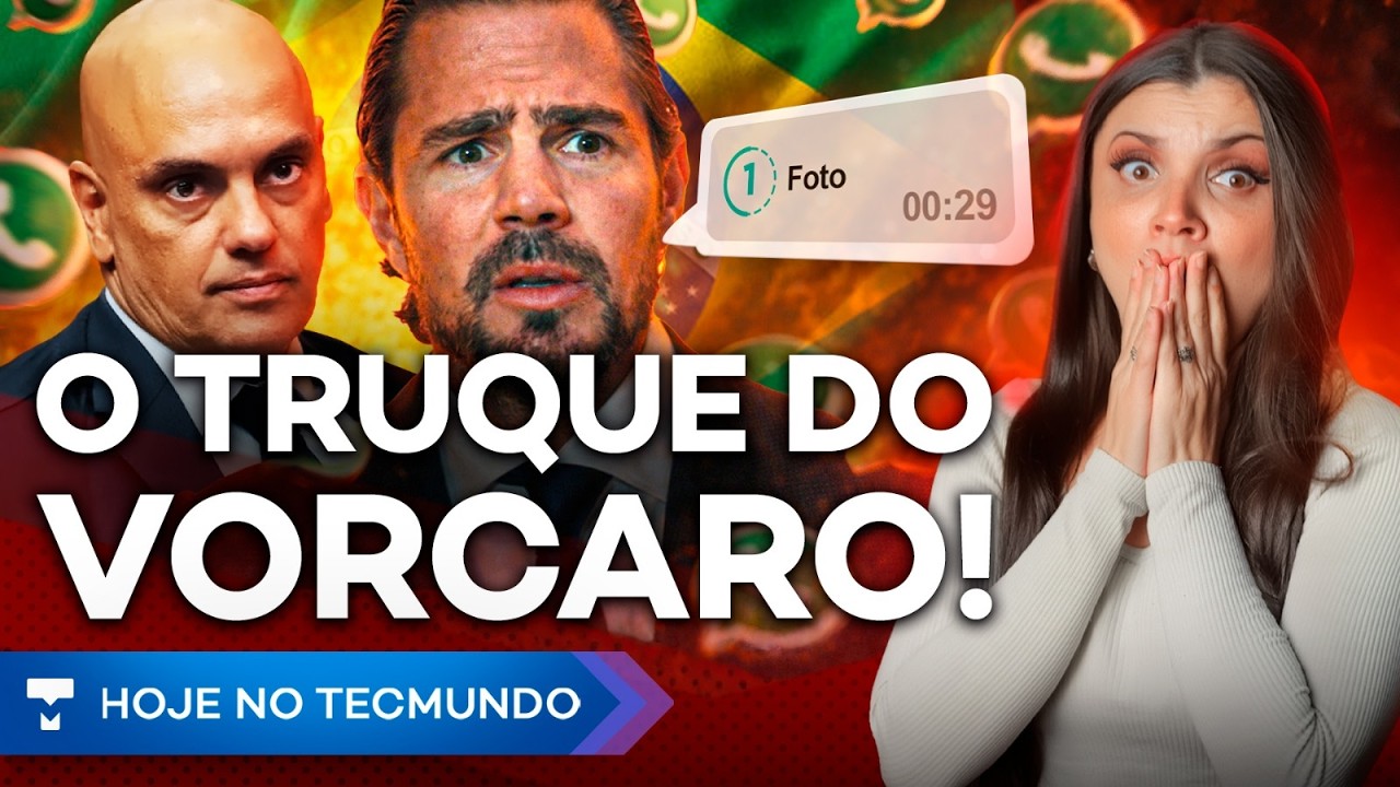 WHATSAPP SECRETO DE VORCARO?! HACKEARAM DOMO DE FERRO EM ISRAEL?! XBOX HELIX, CHATGPT E MAIS!