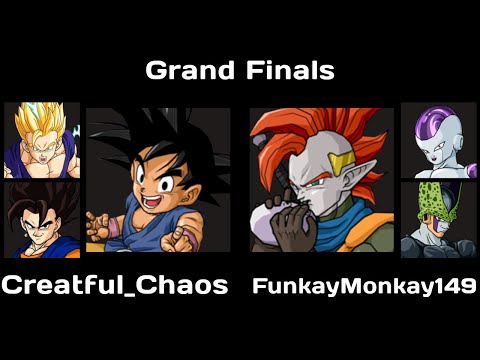 [Tenkaichi Takedown #1 - Grand Finals] Creatful_Chaos vs FunkayMonkay149 - DBZ BT3 Online Tournament