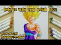 How to Draw Teen Gohan SSj2 + GIVEAWAY! | Drawing Tutorial | 4K