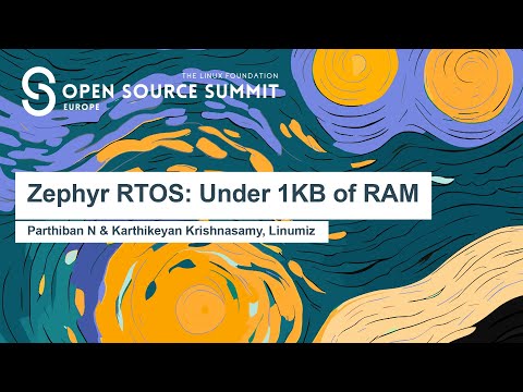 Video: Zephyr RTOS: Under 1KB of RAM