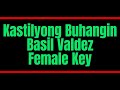 Kastilyong Buhangin by Basil Valdez Female Key Karaoke