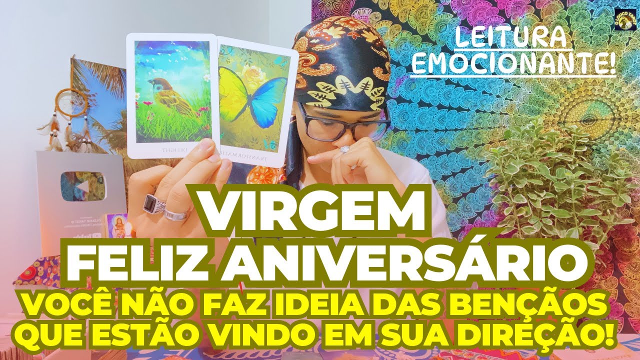 ♍️VIRGEM FELIZ ANIVERSÁRIO 🎁 LEITURA EMOCIONANTE🥹VOCÊ NÃO FAZ IDEIA DO QUE VEM EM SUA DIREÇÃO🔥💝😱