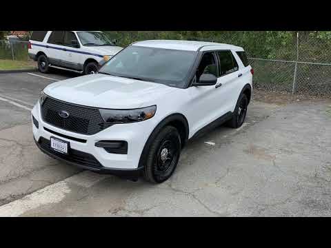2020 FORD POLICE INTERCEPTOR UTILITY HYBRID, SECURITY SUV