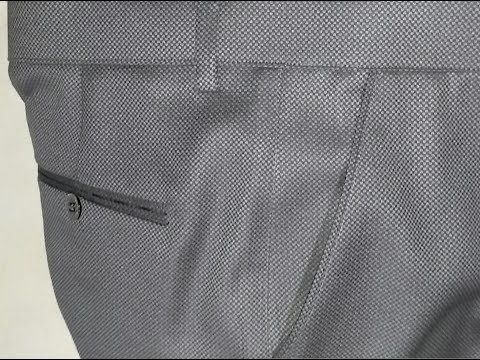 How to sew mens pant Video