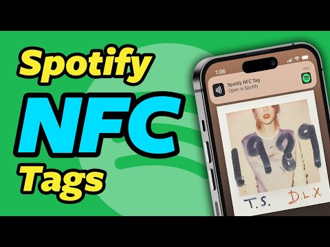 How to make Spotify NFC Tags on iPhone | Shortcuts | NFC Tools