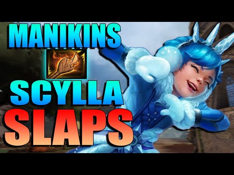 MANIKINS SCYLLA OUTBOX'S TOP TIERS LIKE IT'S NOTHING - Masters Ranked Duel - SMITE