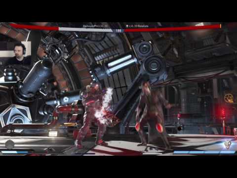 Injustice 2 1st MP gameplay pt42 - Captain Cold vs. Joker