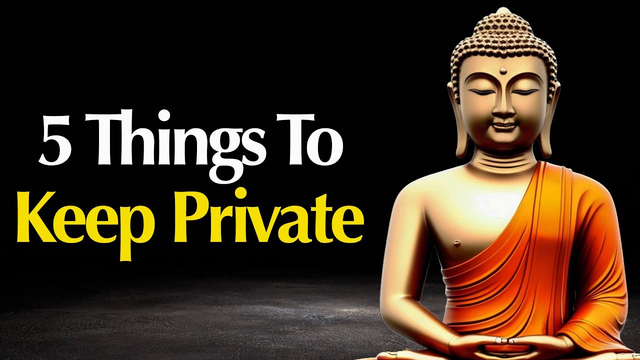 5 Things You Should Never Share | Buddhist Teachings for a Peaceful Life