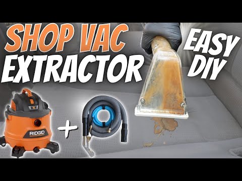 EASY DIY CARPET EXTRACTOR USING A SHOP VAC | RipClean...