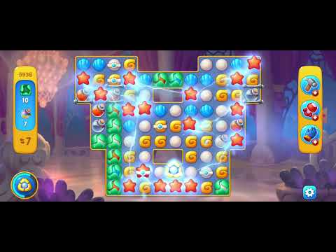 #Unlocking New Level 5936 #fishdom #playrix  #challenge