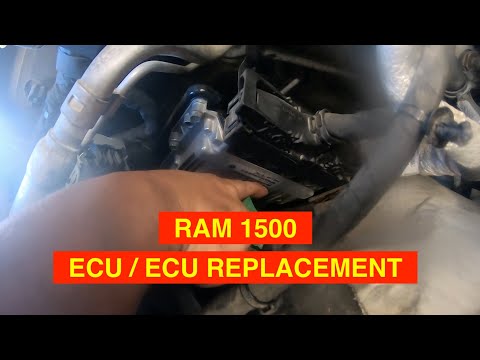 REMOVE & RE-INSTALL ECU / ECM - RAM 1500 / 2500 / 3500 / Hemi or ECODIESEL