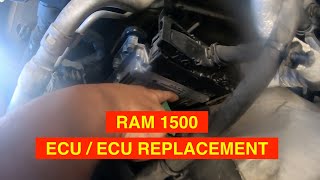 REMOVE & RE-INSTALL ECU / ECM - RAM 1500 / 2500 / 3500 / Hemi or ECODIESEL