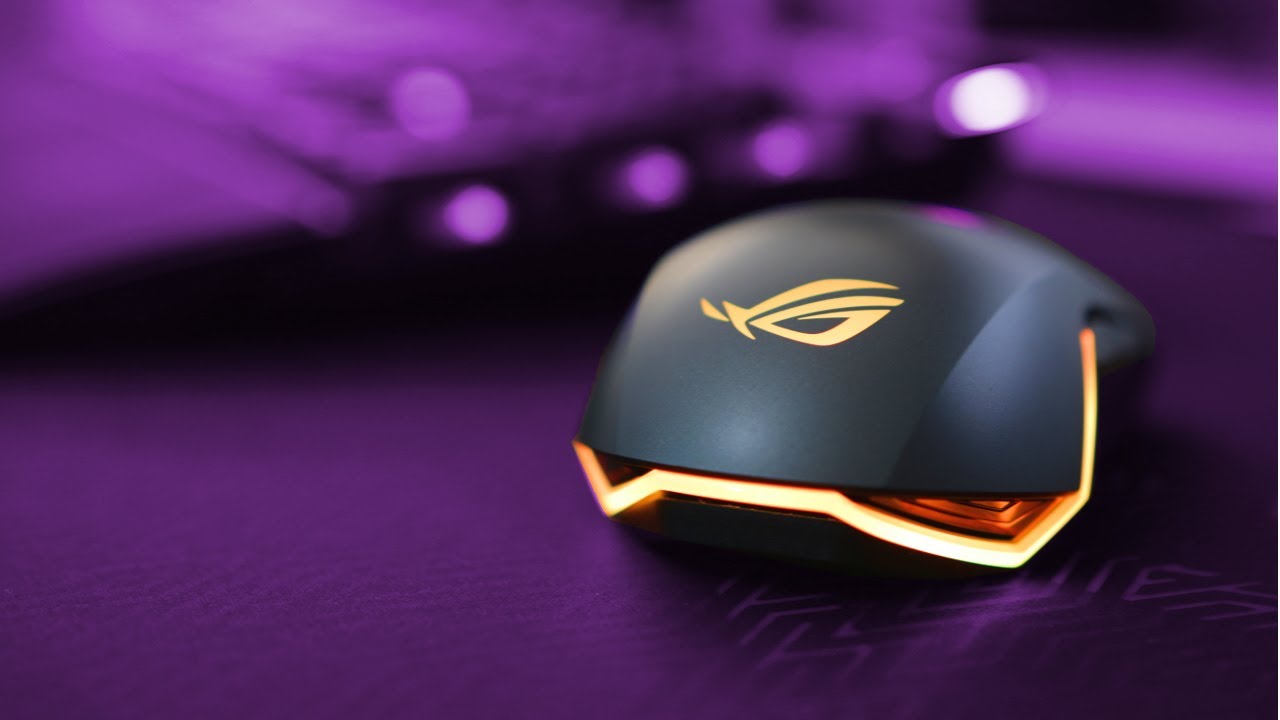 Мышь Asus ROG Pugio черный оптическая (7200dpi) USB2.0 игровая (3but)