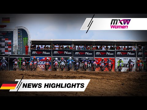 News Highlights | WMX Race 1 | Liqui Moly MXGP of Germany 2024 #MXGp #Motocross