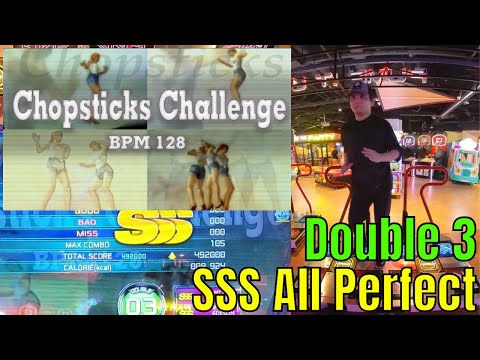 [Pump It Up XX] Chopsticks Challenge D3 SSS All Perfect