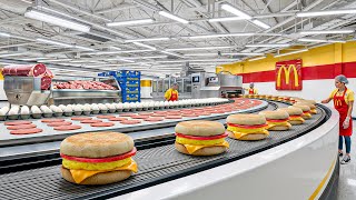How McDonald's Egg McMuffin Is Made In Factory & Restaurant