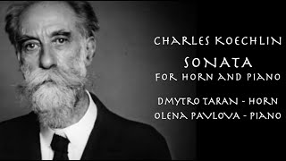Charles Koechlin Sonata for (Bassoon) Horn and Piano op.71
