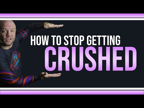 Jiu Jitsu White Belts: HOW TO stop getting CRUSHED on the bottom in BJJ