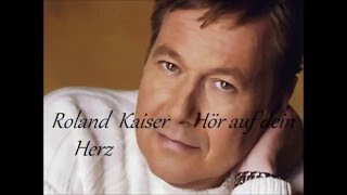 Roland Kaiser &amp; Julia Kroehnert   Hoer auf dein Herz 2016Jetw