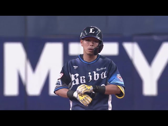 【7回表】若獅子の意地!! ライオンズ・児玉亮涼 レフトへのタイムリー2ベースヒット!!   2024年6月23日 オリックス・バファローズ 対 埼玉西武ライオンズ