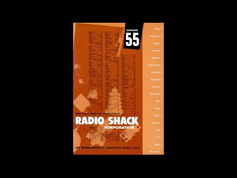 1955 Radio Shack Catalog #55