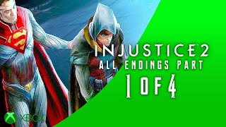Injustice 2 (All Endings Part 1/4) Xbox One (1080p)