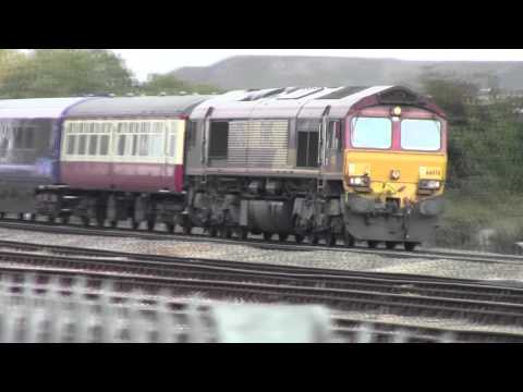 66076 passes Gloucester Yard with 5z43 FGW stock move. 03/10/2015