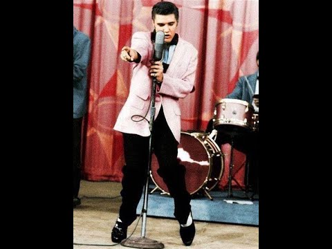 Wow -Elvis Presley 1956 dance move !