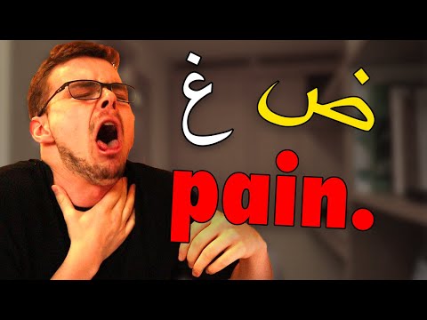 The Arabic alphabet is absurdly difficult...