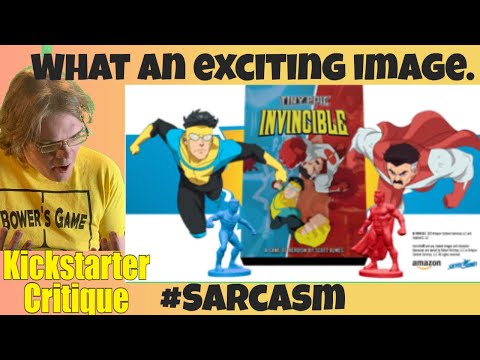 Tiny Epic Invincible™ -  Can i have it big?- Kickstarter Critique Review