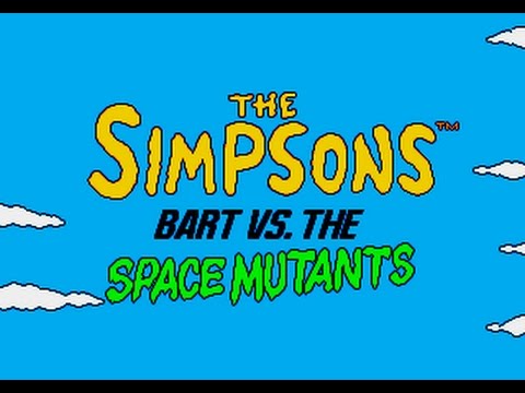 Mega Drive Longplay [426] The Simpsons: Bart vs. the Space Mutants