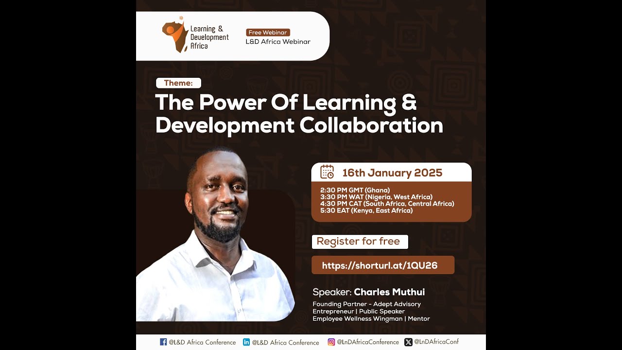 L&D Africa Webinar   The Power of Learning & Development Collaboration