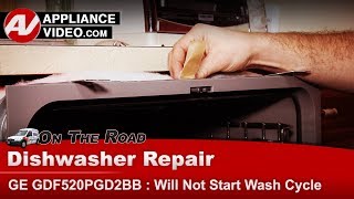 GE Dishwasher Repair - Will Not Always Start - Door Latch