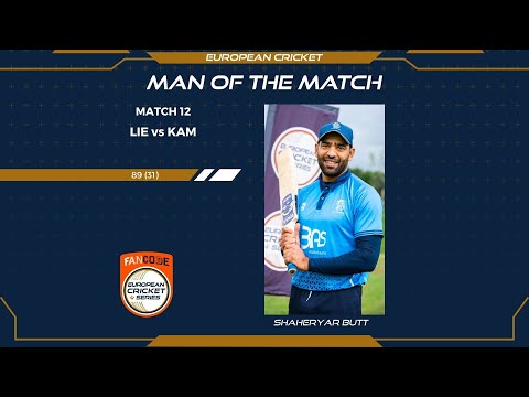 Simply stunning Shaheryar Butt eighty nine off thirty one balls at FanCode ECS Netherlands Capelle