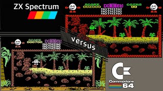 C64 vs. ZX Spectrum - 8 games from 1988