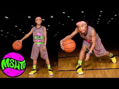 Kayden Lamebull-Ingram RUNS THE POINT at MSHTV Camp - Class of 2022 Basketball
