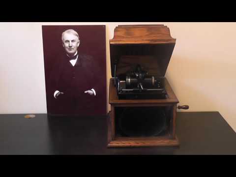 Edison blue amberol cylinder 5076 - Old Joe Clark by Fiddlin' Powers & Family