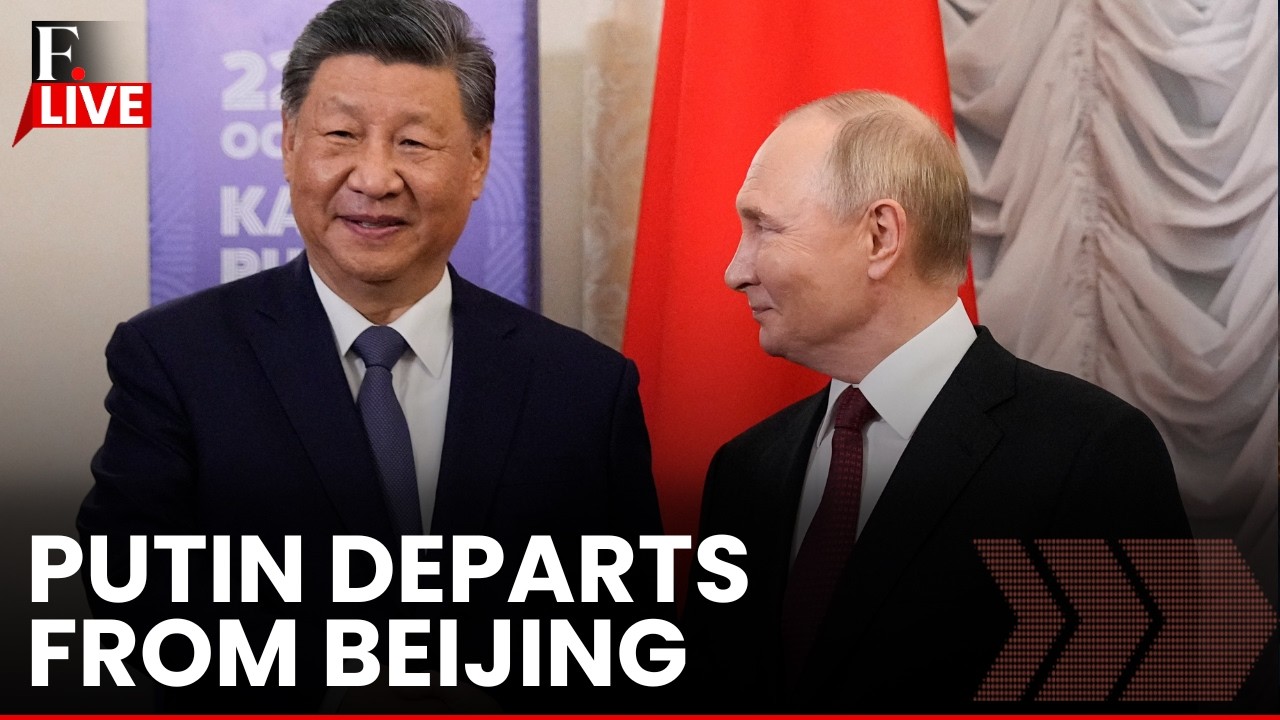 Putin Xi Summit LIVE: President Vladimir Putin Departs from Beijing | Russia China Trade Deal