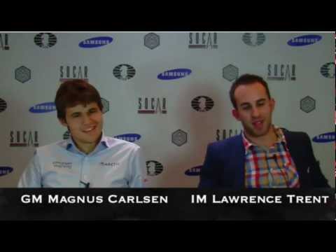 GM Magnus Carlsen - Winner of 2013 FIDE Candidates ► IM Lawrence Trent Interview