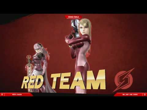 SMSH 203 - Smash 4 Doubles GFs - Lilukiki (Red) vs Hail to the Chief (Blue) Part 1